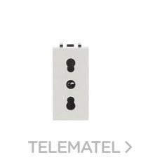 NIESSEN - BASE ENCHUFE 2P+T TIPO ITALIANO BL.