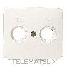 NIESSEN - PLACA TOMA TV S.ARCO BLANCO ALPINO