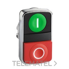 SCHNEIDER ELECTRIC - CABEZA PULS.DOBLE VERDE-I/ROJO-0 IP66