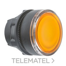 SCHNEIDER ELECTRIC - CABEZA PULSADOR LUMIN.RASANTE NARANJA
