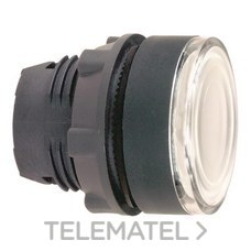 SCHNEIDER ELECTRIC - CABEZA PULSADOR LUMIN.RASANTE BLANCO