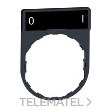 SCHNEIDER ELECTRIC - PORTAETIQUETA 30x40 "O-I"