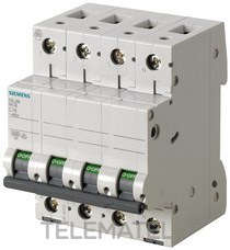 SIEMENS - AUT.MAGNETOT.400V 6kA 3+N P C 50A