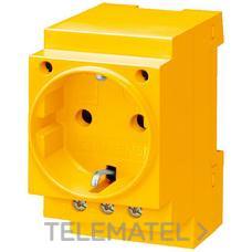 SIEMENS - BASE SCHUKO AM.DIN VDE0 0620-1 S/TAPA - Imagen 2