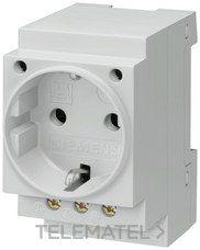 SIEMENS - BASE SCHUKO DIN VDE 0620-1 16A 230VAC