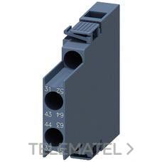 SIEMENS - CONTACTO AUXILIAR LAT. 1NA+1NC S0 TORNILLO