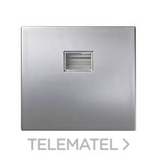 SIMON - TECLA SIMPLE S.44 AQUA ALUMINIO