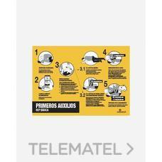 SOFAMEL - PLACA PRIMEROS AUXILIOS 420X297mm