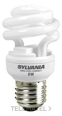 SYLVANIA - LAMPARA MINILYNX COMPACT ESPIR.E27 8W 827