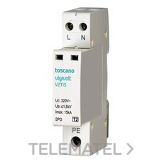 TOSCANO - PROTECTOR SOBR.TRANS.1F+N 240V CL. II