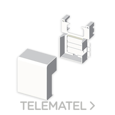 UNEX - DERIVACION PVC P/78033/78083 BL.NIEVE