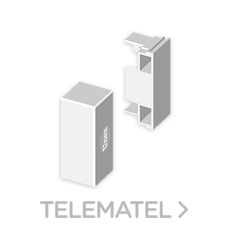 UNEX - TAPA FINAL PVC P/78045-95-145 BL.NIEVE