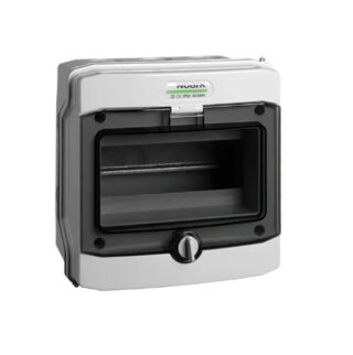 CHINT - CAJA ESTANCA IP65 8M PTA.TRANS.