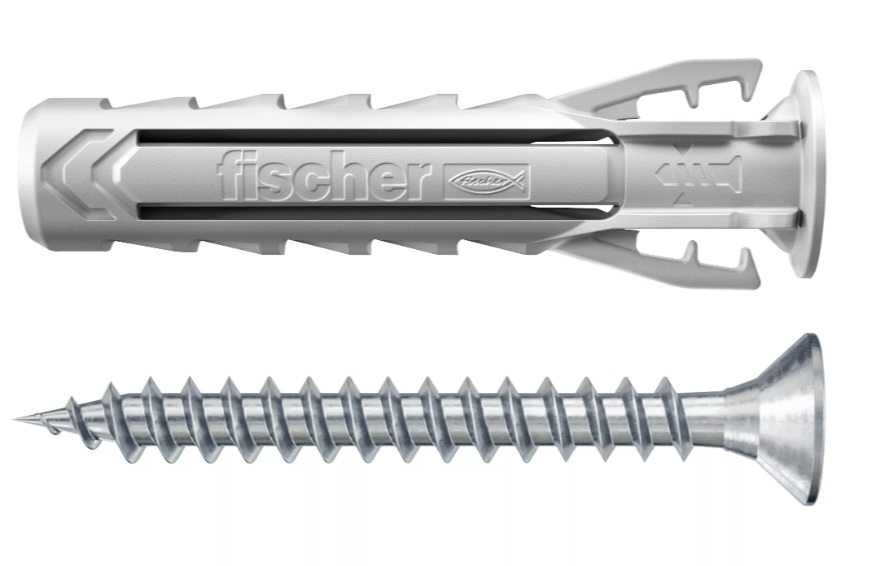 FISCHER - TACO SX PLUS 6x30 C/TORNILLO (CAJA 50u)