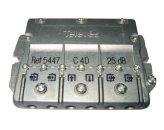 TELEVES - DERIVADOR 1E+1S+4DERIV. 24dB