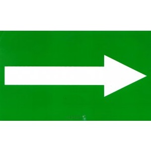 NORMALUX - PICTOGRAMA SIMBOLO "FLECHA DERECHA"