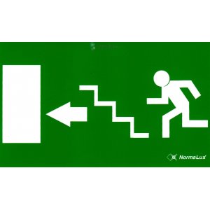 NORMALUX - PICTOGRAMA "ESCALERA IZQ.SALIDA"