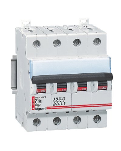 LEGRAND - MAGNETOTERMICO DX 6/10KA "C" 4P 10A (NUEVO 407926)