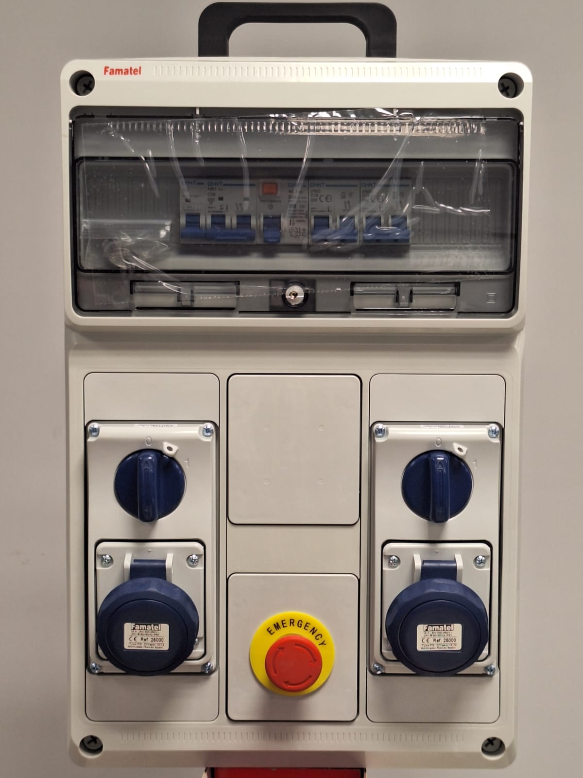 FAMATEL - CUADRO OBRA 2 B. INTERB. 2P+TT C/EMERG.