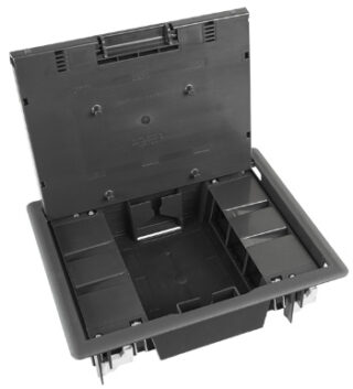 EFAPEL - CAJA DE SUELO CON 12 MÓDULOS GRIS