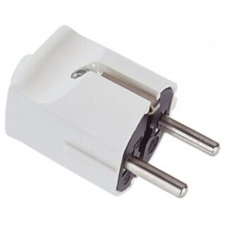 FAMATEL - CLAVIJA SCHUKO SAL. RECTA BL.