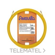 ANGUILA - PASACABLES FIBRA AUTOENERG.3,5mm 30m AM.