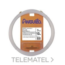 ANGUILA - PASACABLES INTERCAMB.NYLON 3mm 10m NAT.