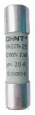 CHINT - FUSIBLE CIL. DC gPV FOTOVOLTAICA 10x38mm 10A