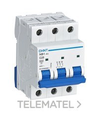 CHINT - MAGNETOT.3P 25A 3M CURVA-C 6kA