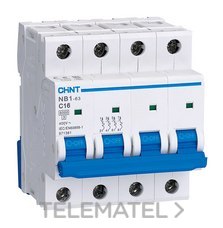 CHINT - MAGNETOT.4P 16A 4M CURVA-C 6kA - Imagen 2