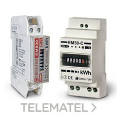 CIRCUTOR - CONTADOR ENERG. EMS30-C MONO KW 5A 1MOD. - Imagen 2