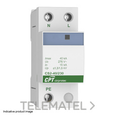 CIRPROTEC - PROT.SOB.TRANS. T2 40kA CS2-40/230V
