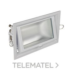 CONALUX - DOWNLIGHT RECTANG. BASCUL.30W 6000K BL.