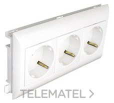 EFAPEL - BASE TRP.SCHUKO PROT.CAN.L75-6M Q-45 BL