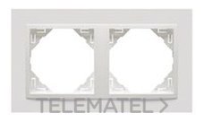 EFAPEL - MARCO DOBLE ANIMATO BLANCO/BLANCO