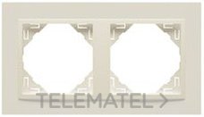 EFAPEL - MARCO DOBLE ANIMATO MARFIL/MARFIL