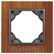 EFAPEL - MARCO SIMPLE ARBORE CAOBA/GRIS