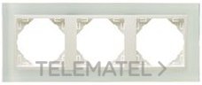 EFAPEL - MARCO TRIPLE CRYSTAL CRISTAL/HIELO
