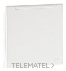 EFAPEL - TAPA ARTICUL. P/SCHUKO IP44 LOGUS ALUMINIO