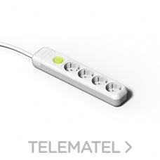 FAMATEL - BASE 4 SCHUKO C/INT. 1,5m BLANCO