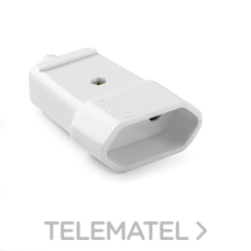 FAMATEL - BASE MOVIL 10A-250V BLANCO - Imagen 2