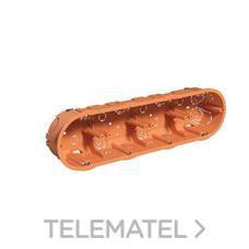 FAMATEL - CAJA MECANISMO CUÁDRUPLE P/ PARED HUECA