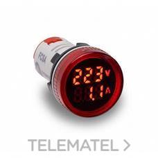 FERNANDO CARRASCO - PILOTO VOLT.AMP.DIG.Ï 22,5mm 48-500Vca RJ