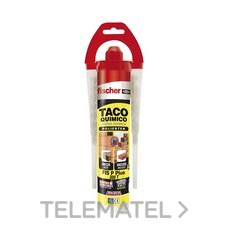 FISCHER - CARTUCHO TACO QUIM.FIS-P-300T 300ml+2 BOQ.