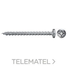 FISCHER - TORNILLO FPF II PZF 5,0x50 CINCADO (100u)