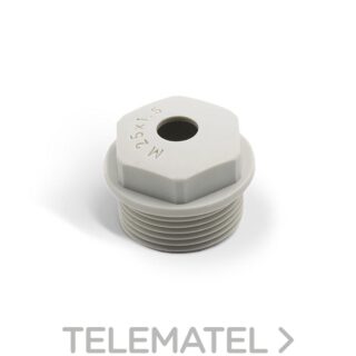 GAESTOPAS - BOQUILLA PLAST.GRIS M 20x1,5