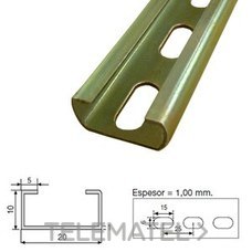 GAESTOPAS - MT. PERFIL C-2010A-G PERFORADO GALVAN.