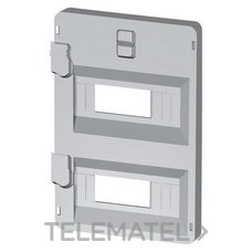 GEWISS - PANEL TROQUELADO FRONTAL 8 MÓD. P/CUADROS 236x316mm GRIS RAL7035