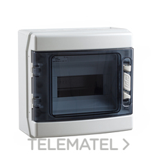 IDE - CAJA IP65 SUPF.1x8MOD.ABS GR.TP