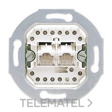 JUNG - MECANISMO 2 TOMAS RJ45